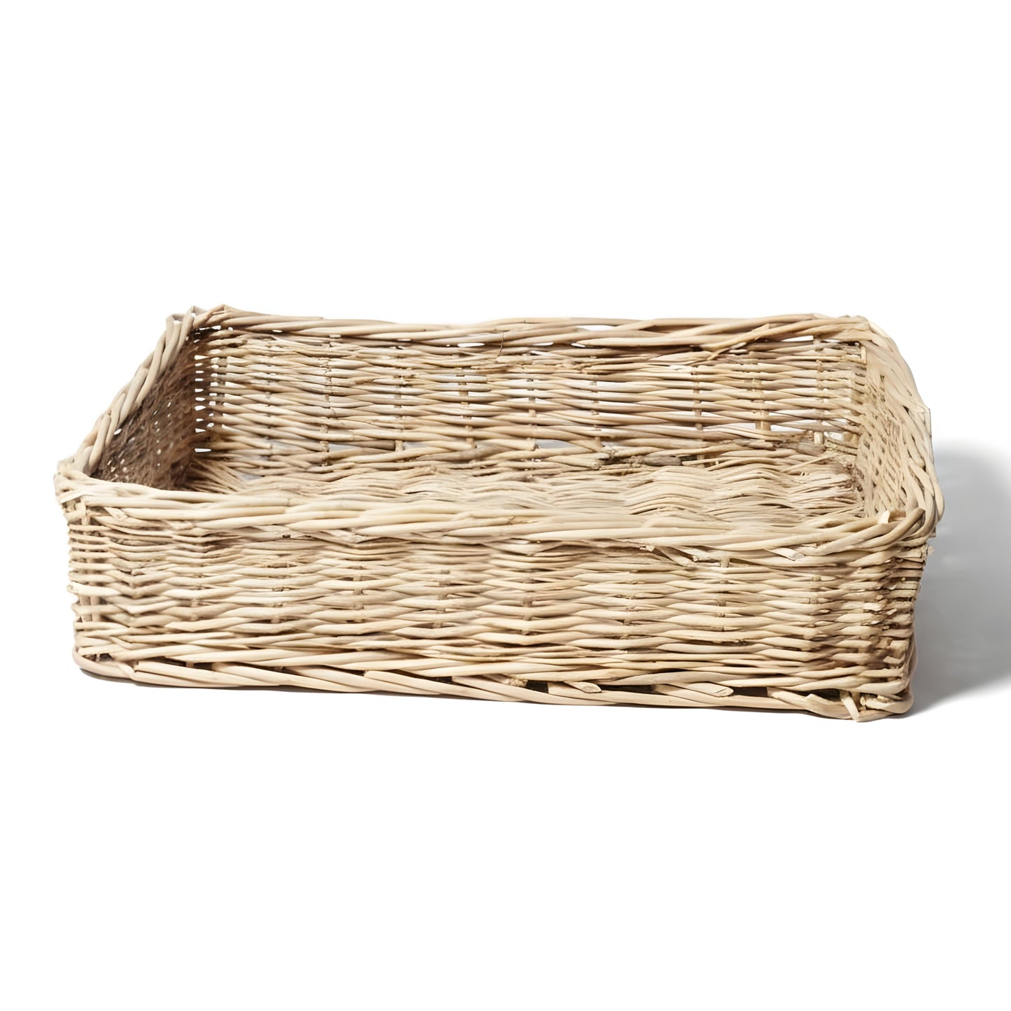 AMAZIR - Corbeille en osier - Rectangle basse