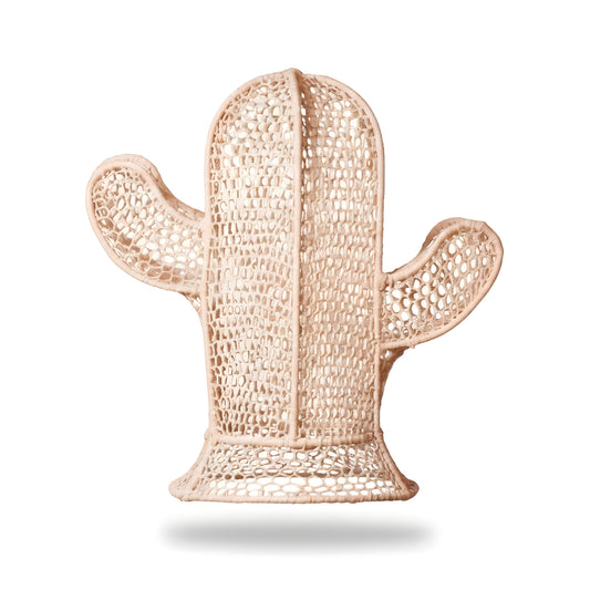AZEGZA - Cactus décoratif en osier ajouré