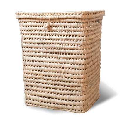 TAMGHART - Panier à linge en palme - Carré