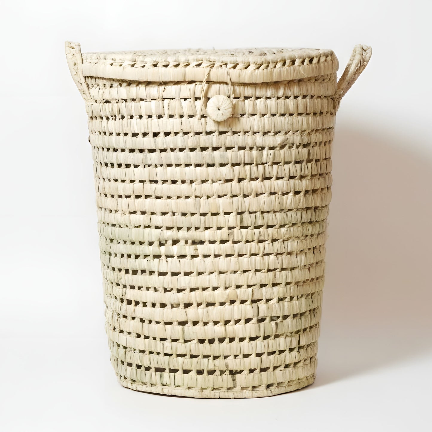 TILILA - Panier à linge en palme - Rond