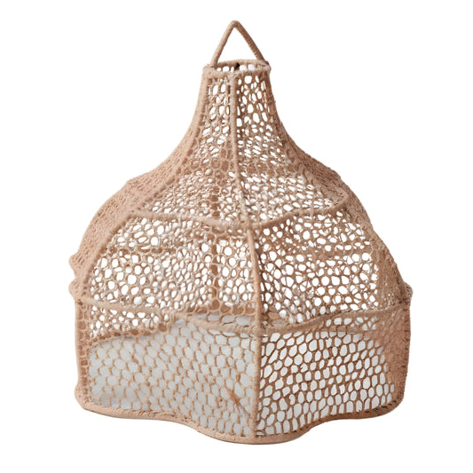 IMLIL - Suspension en doum - Cloche Festonnée