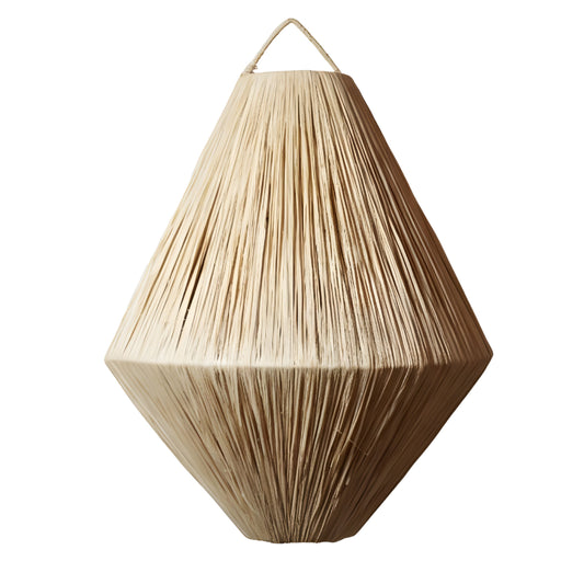 TADART - Suspension en raphia - Losange