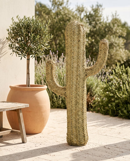 TIZGUIT - Cactus décoratif en alfa - Saguaro