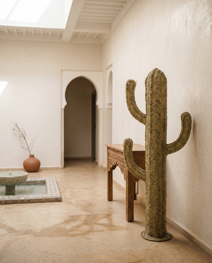 TIZGUIT - Cactus décoratif en alfa - Saguaro