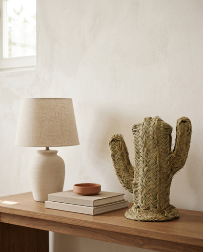TIZGUIT - Cactus décoratif en alfa - Saguaro