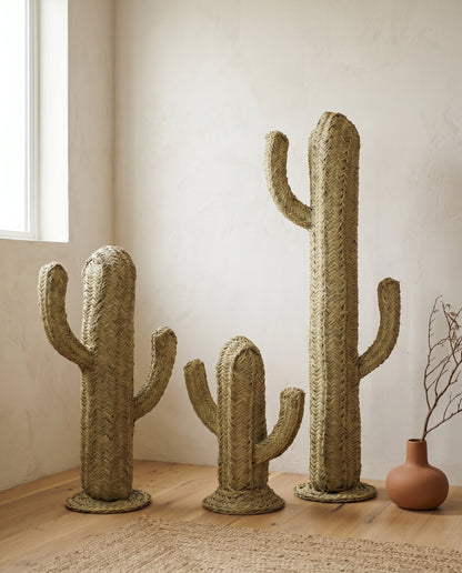 TIZGUIT - Cactus décoratif en alfa - Saguaro