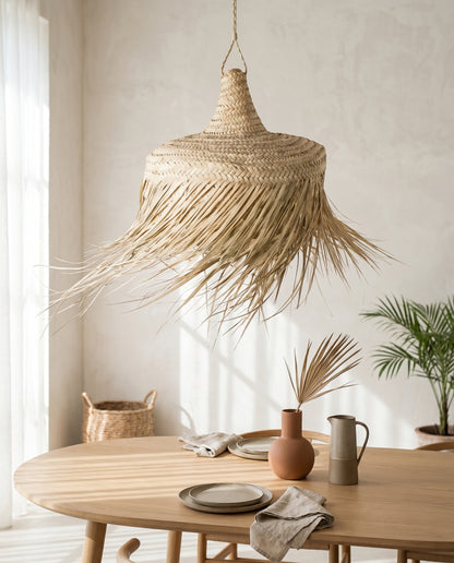 TOUDRA - Suspension en palme - Chapeau Mexicain
